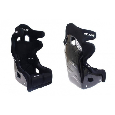 Športové sedadlo Slide RS7 FIA Semiš Čierny