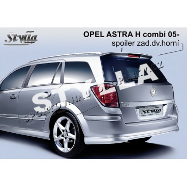 OPEL ASTRA H combi 05+ spoiler zad. dveří horní OPEL ASTRA H combi 05+ spoiler zad. dveří horní