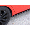 Difúzory pod bočné prahy pre Škoda Fabia RS Mk2, Maxton Design (čierny lesklý plast ABS)