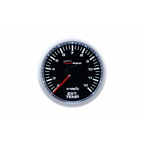 Prídavný budík Depo Racing Teplota výfukových plynov 52 mm
