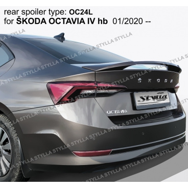 Škoda Octavia IV 2020+ zadný spoiler (EÚ homologácia)