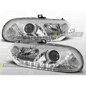 Alfa Romeo 156 1997-03 predné číre svetlá daylight LED chrome (LPAR01) Alfa Romeo 156 1997-03 predné číre svetlá daylight LED chrome (LPAR01)