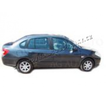 Renault Thalia II, 2008-2012, sedan, boční ochranné lišty dveří Renault Thalia II, 2008-2012, sedan, boční ochranné lišty dveří