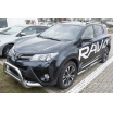 Nerez kryt- ochrana prahu zadného nárazníka Toyota RAV4 IV 2013-15