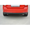 Bočné difúzory pod zadný nárazník pre Škoda Rapid, Maxton Design (čierny lesklý plast ABS)