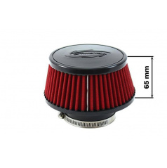 Športový vzduchový filter Simota bavlnený plochý 60-76 mm RED