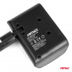 Rozdeľovač zásuvky zapaľovača 12V 24V 120W 90° AMIO-04358