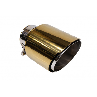 Koncovka tlmiča 114mm vstup 76mm Gold Silver Koncovka tlmiča 114mm vstup 76mm Gold Silver
