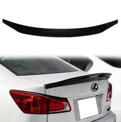 Zadné krídlo Lexus IS II MK2 Lesklá čierna ABS