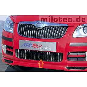 23 nerez rebier spodnej mriežky Škoda Fabia II Limousine 3 / 07- a Combi 1 / 08-, Roomster 3/06 +
