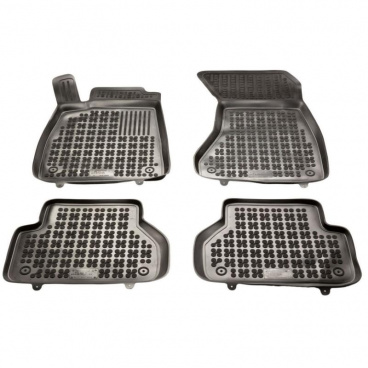 Gumové autokoberce so zvýšeným okrajom - Audi A4 B9, 2015+ Gumové autokoberce so zvýšeným okrajom - Audi A4 B9, 2015+
