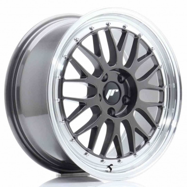 JR Wheels JR23 18x8 ET40 5x112 Hyper Gray s lešteným límcom JR Wheels JR23 18x8 ET40 5x112 Hyper Gray s lešteným límcom