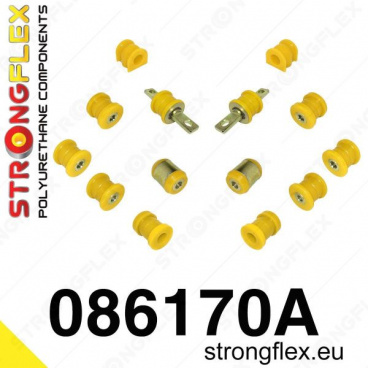 Honda Civic 2001-05 Strongflex Šport zostava silentblokov len pre zadnú nápravu 14 ks Honda Civic 2001-05 Strongflex Šport zostava silentblokov len pre zadnú nápravu 14 ks