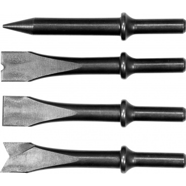 Sada sekáčů pro pneumatické kladivo 4ks Sada sekáčů pro pneumatické kladivo 4ks