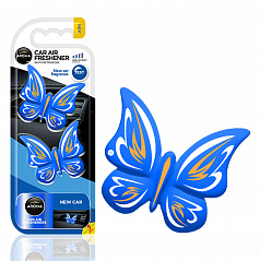 Osviežovač vzduchu AROMA FANCY SHAPES BUTTERFLY New Car