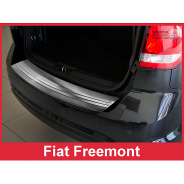 Nerez kryt- ochrana prahu zadného nárazníka Fiat Freemont 2011+