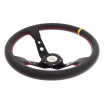 Športový volant čierny karbón Y 350 mm
