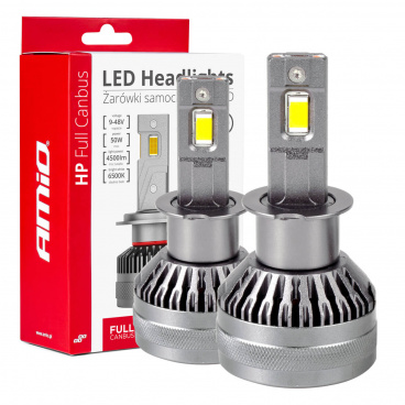 Automobilové LED žiarovky série HP Full Canbus H3 12V 24V 6500K Automobilové LED žiarovky série HP Full Canbus H3 12V 24V 6500K