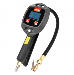 Pištoľ na hustenie s digitálnym manometrom 18 barov