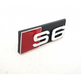 Znak Audi S6, 3D do prednej masky