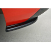 Bočné difúzory pod zadný nárazník pre Škoda Rapid, Maxton Design (čierny lesklý plast ABS)