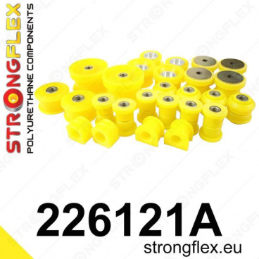 VW Golf IV 1997-2003 R32 Strongflex Šport kompletná zostava silentblokov 26 ks VW Golf IV 1997-2003 R32 Strongflex Šport kompletná zostava silentblokov 26 ks