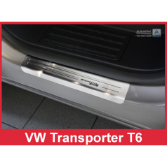 Nerez ochranné lišty prahu dverí 2ks Špeciálna edícia Volkswagen Transporter T6 2010+