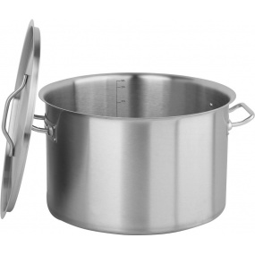 Hrnec střední s poklicí NEREZ 40x26 32l