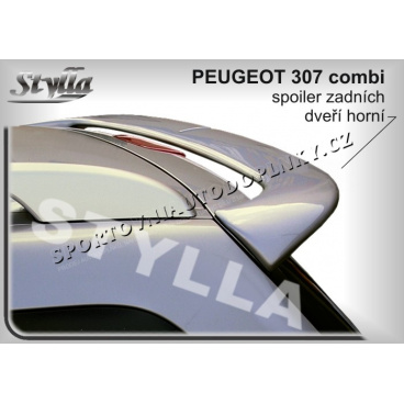 PEUGEOT 307 combi 01+ spoiler zad. dveří horní P16L PEUGEOT 307 combi 01+ spoiler zad. dveří horní P16L