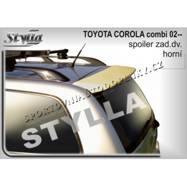 TOYOTA COROLLA combi 02+ spoiler zad. dveří horní TOYOTA COROLLA combi 02+ spoiler zad. dveří horní