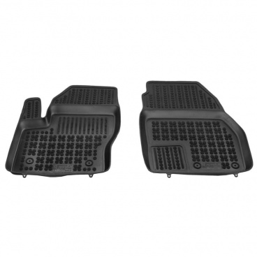 Gumové autokoberce, Ford Connect II Transit, 2014+, vpredu s extra materiálom na strane vodiča Gumové autokoberce, Ford Connect II Transit, 2014+, vpredu s extra materiálom na strane vodiča