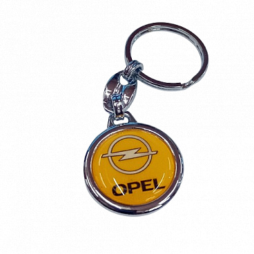 Kľúčenka OPEL guľatá žltá Kľúčenka OPEL guľatá žltá
