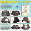 Audi kryt motora spodný