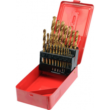 Sada vrtáků na kov 19 ks Titan Sada vrtáků na kov 19 ks Titan