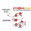 Honda S2000 2005-09 Strongflex Šport kompletná zostava silentblokov 26 ks