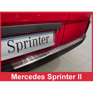 Nerez kryt-ochrana prahu zadného nárazníka Mercedes Sprinter 2 2006+