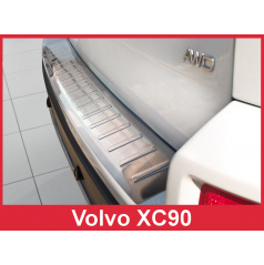 Nerez kryt- ochrana prahu zadného nárazníka Volvo XC90 2006-15