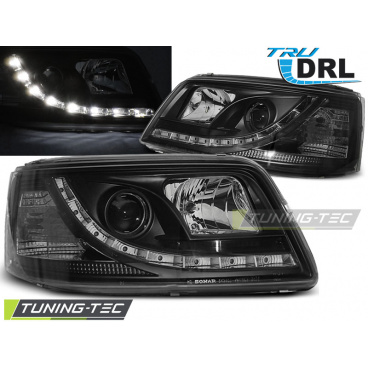 VW T5 04.03-08.09 predné číre svetlá Daylight black DRL
