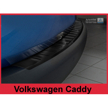 Nerez kryt- ochrana prahu zadného nárazníka Volkswagen Caddy 2003-16