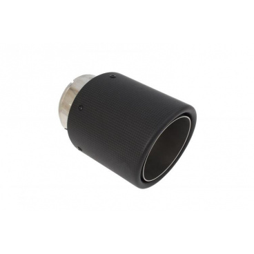 Koncovka tlmiča 114mm vstup 76mm Carbon Mat Koncovka tlmiča 114mm vstup 76mm Carbon Mat