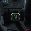 FM vysielač do auta 2×USB-A 1×USB-C microSD 12V 24V AMIO-04652