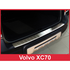 Nerez kryt- ochrana prahu zadného nárazníka Volvo XC70 2004-07