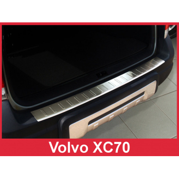 Nerez kryt- ochrana prahu zadného nárazníka Volvo XC70 2004-07