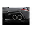 Nadstavec Cupra Formentor Zadný nárazník v.3 + Atrapa výfuku Gloss Black Čierna