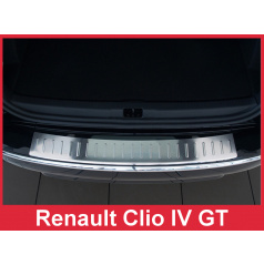 Nerez kryt- ochrana prahu zadného nárazníka Renault Clio IV Grand Tour 2013-16