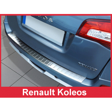 Nerez kryt- ochrana prahu zadného nárazníka Renault Koleos I 2008-16