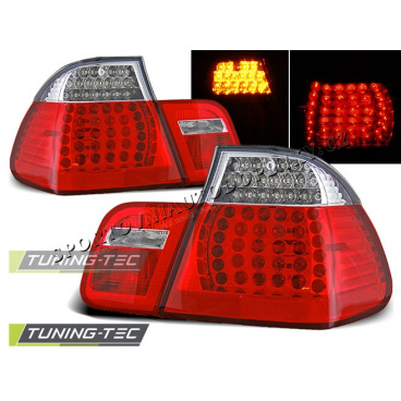BMW E46 09.2001-03.2005 Sedan zadné lampy red white LED (LDBM78) BMW E46 09.2001-03.2005 Sedan zadné lampy red white LED (LDBM78)