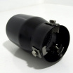 Športová nerezová koncovka výfuku black 76 mm
