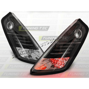 Fiat Grande Punto 2005-09 zadné LED lampy black (LDFI03)