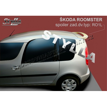Škoda Roomster spoiler zadných dverí horný (EÚ homologácia)